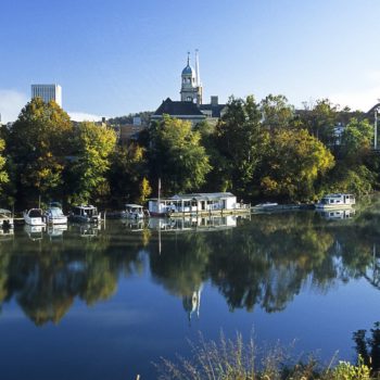 River view of Frankfort