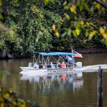 Boat tour on the rive