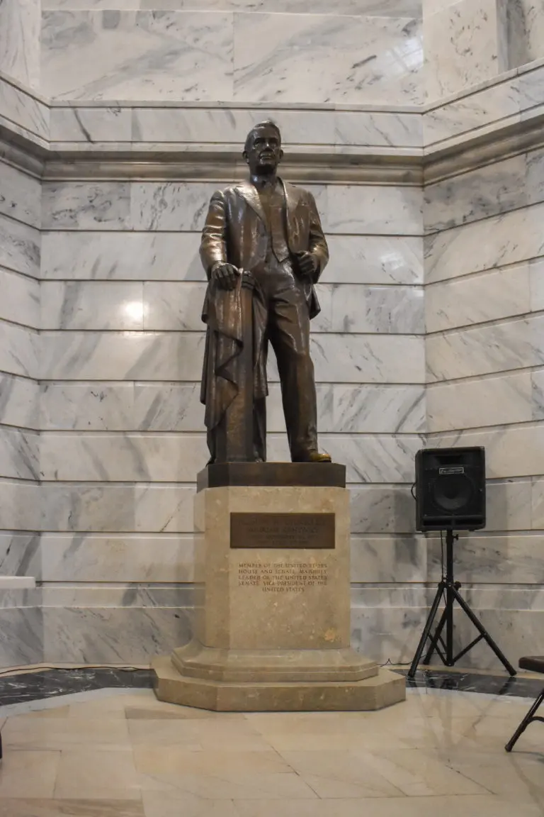 Alben Barkley Statue