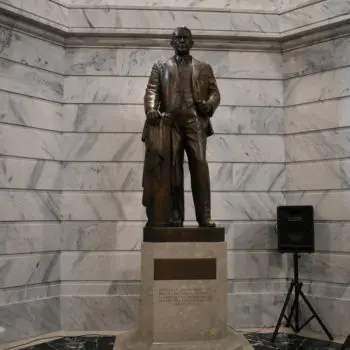 Alben Barkley Statue