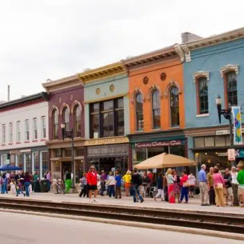 Downtown Frankfort Storefronts