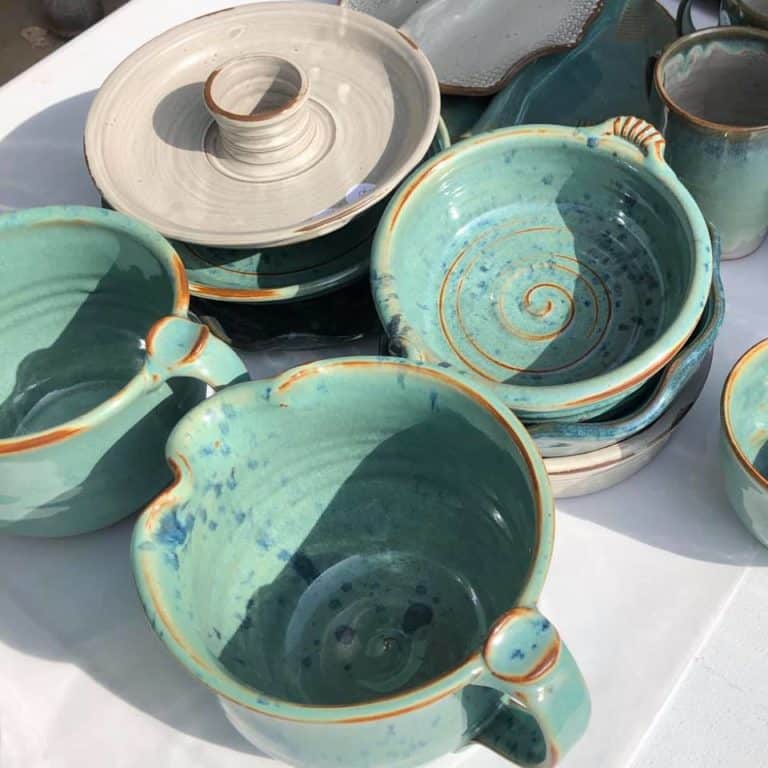 Various pottery items from Completely Kentucky