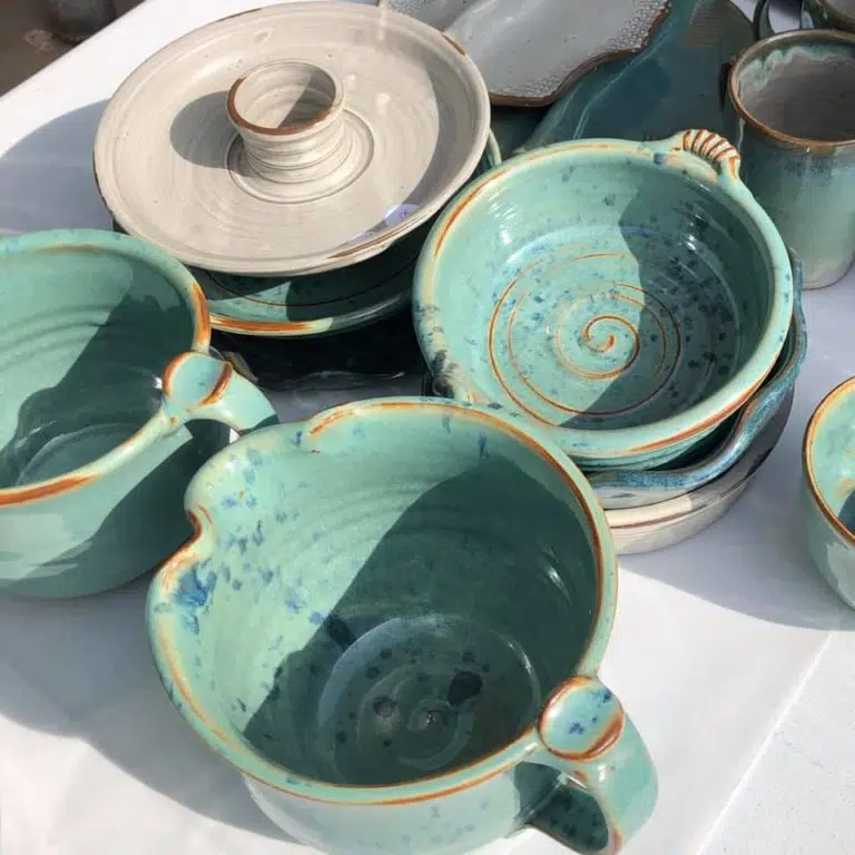 Various pottery items from Completely Kentucky