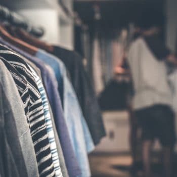 blurred men clothing
