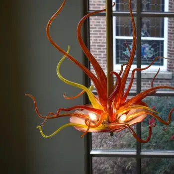 Divine Light Glass Chandelier