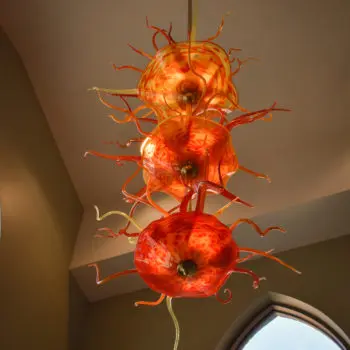Divine Light Glass Chandelier