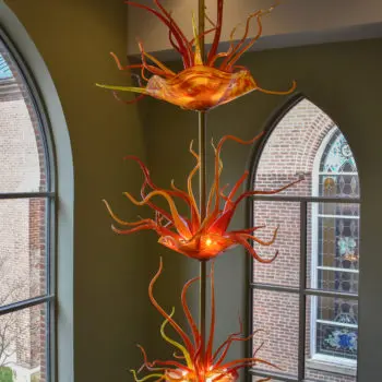Divine Light Glass Chandelier