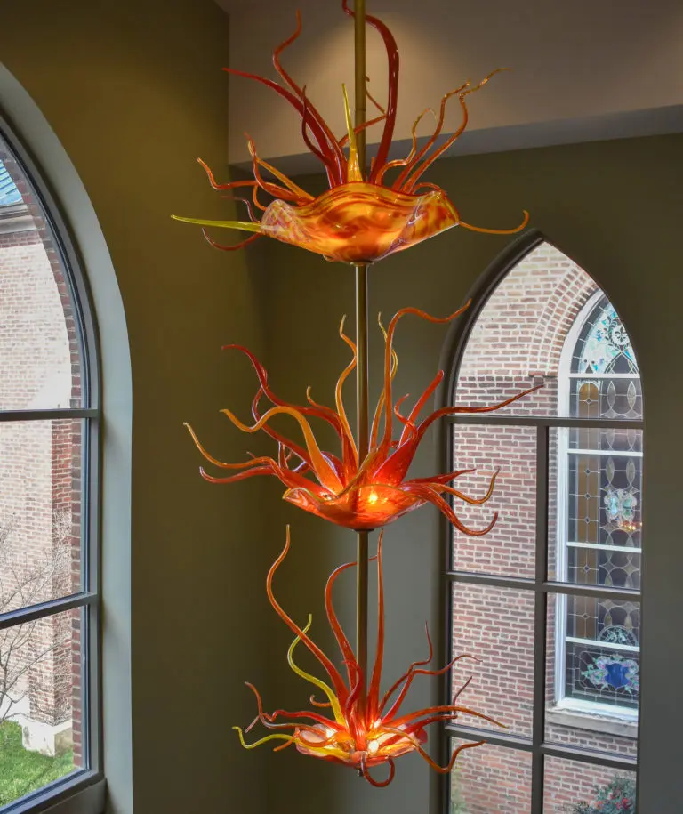 Divine Light Glass Chandelier