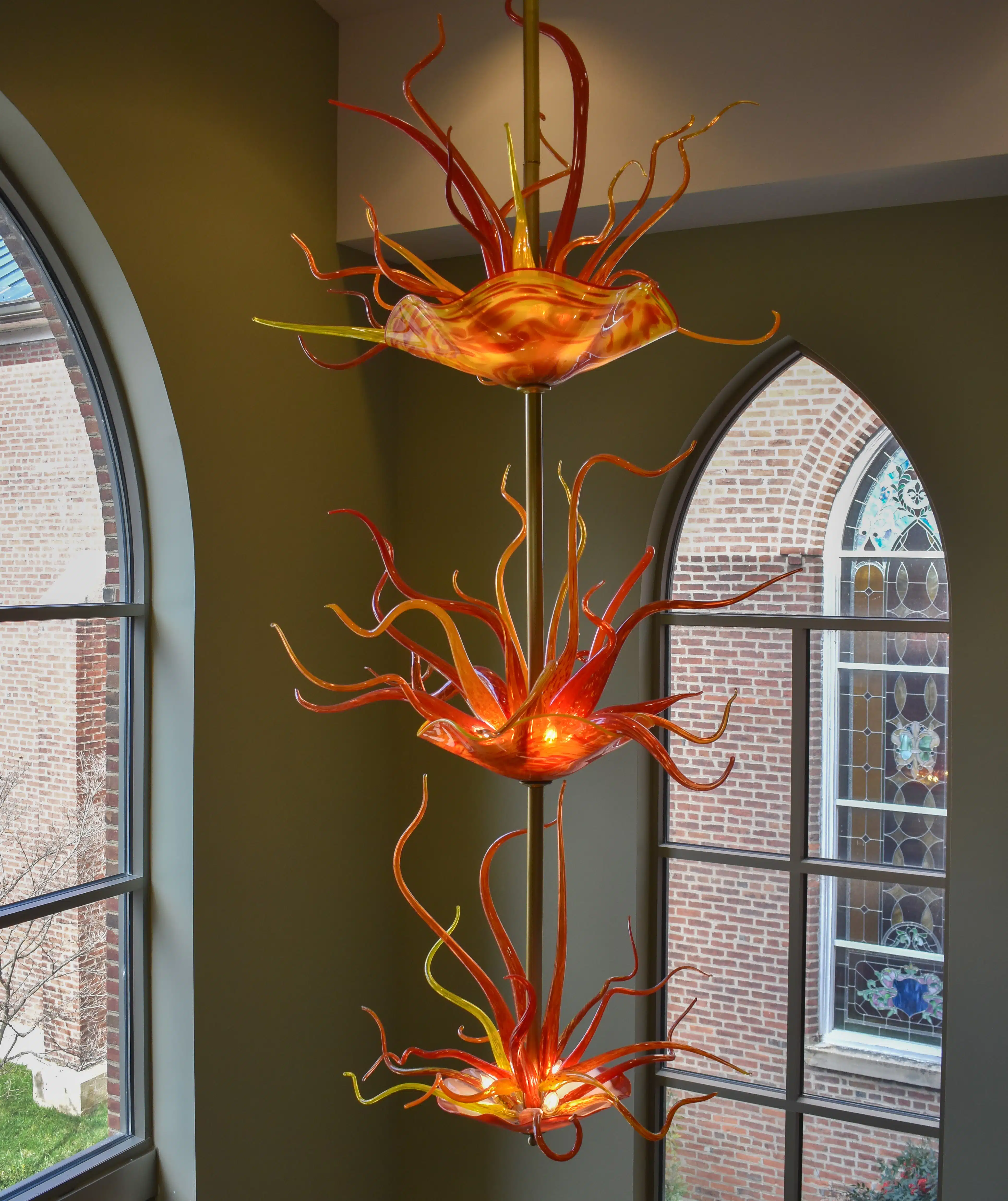 Divine Light Glass Chandelier