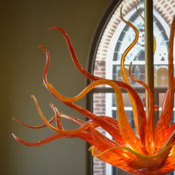 Divine Light Glass Chandelier