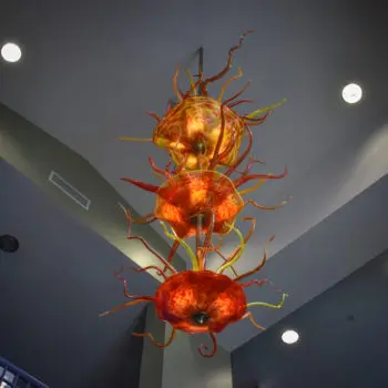 Divine Light Glass Chandelier