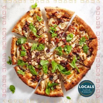 Pizza from Locals Food hub and Pizza Pub