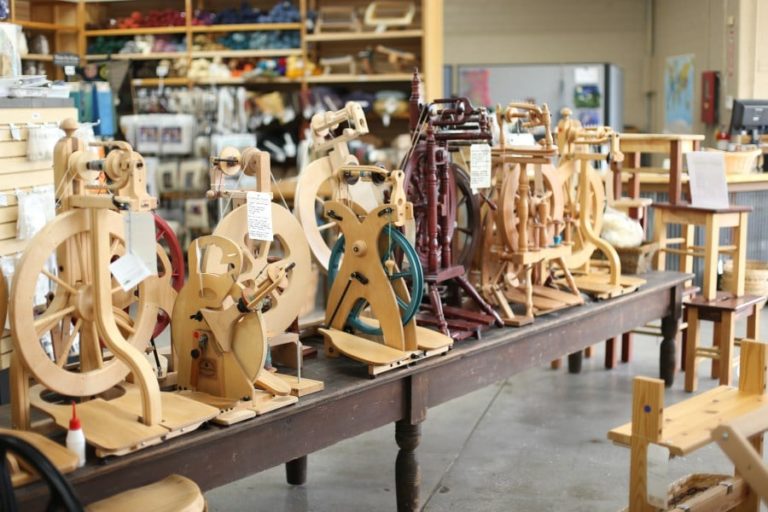 inside of shop showing all of the supplies